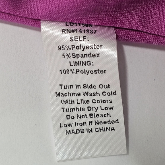 TCEC Fuchsia Ruffle Mini Dress - Picture 6 of 7